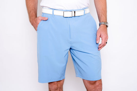 New! Men's Flow Shorts - Carolina Blue Men's Shorts Taylor Jordan Apparel Carolina Blue 32 