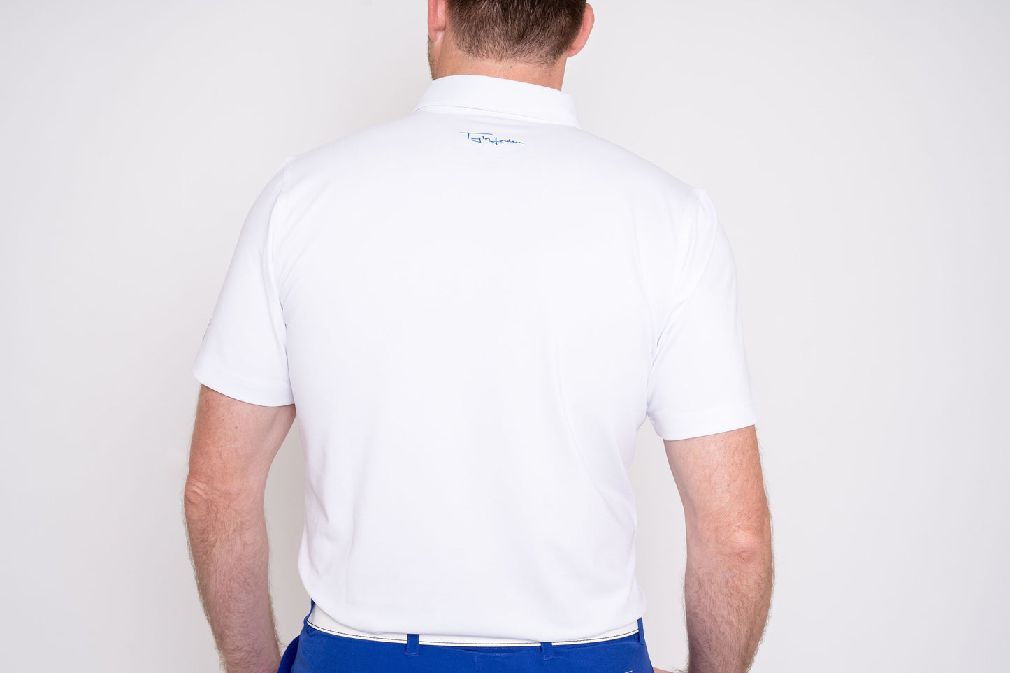 Player's Golf Shirt - Hibiscus Men's Golf Shirt Taylor Jordan Apparel 